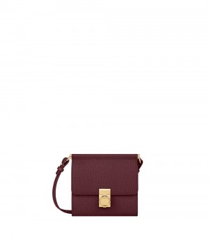 ポレーヌ Numéro Sept Crossbody 財布 ボルドー | EZ1485692