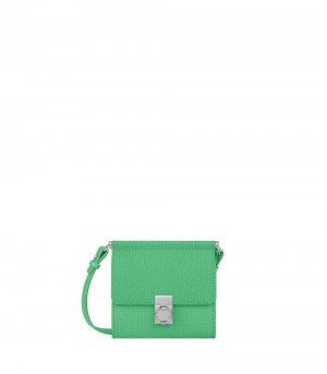 ポレーヌ Numéro Sept Crossbody 財布 緑 | LS9035748