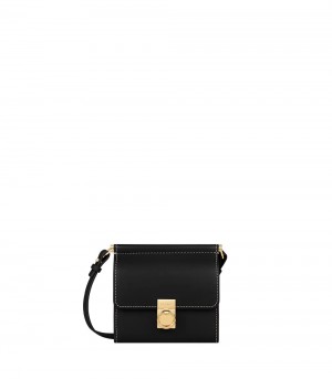 ポレーヌ Numéro Sept Crossbody 財布 黒 | QB7403659