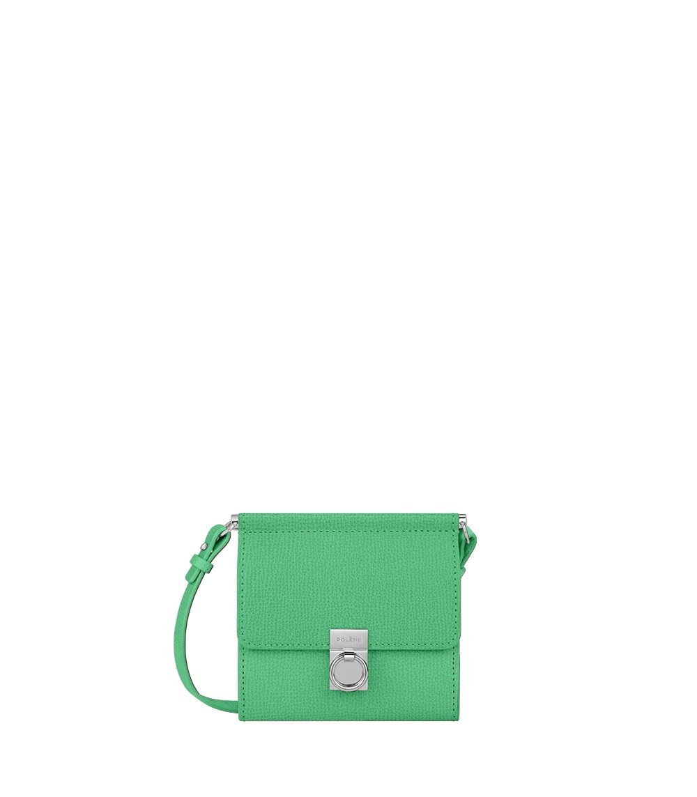 ポレーヌ Numéro Sept Crossbody 財布 緑 | LS9035748